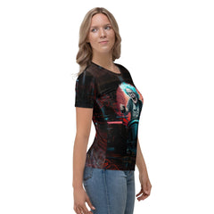 Artistic Harmony All-Over Print Women's Crew Neck T-Shirt - Beyond T-shirts