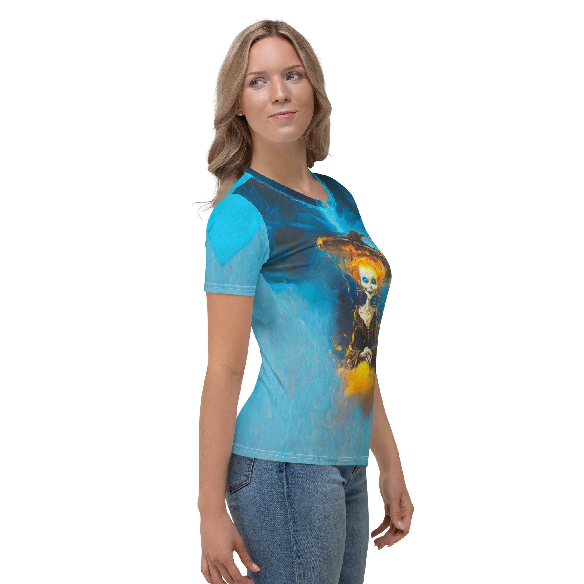 Zombie Apocalypse All-Over Print Women's Crew Neck T-Shirt - Beyond T-shirts