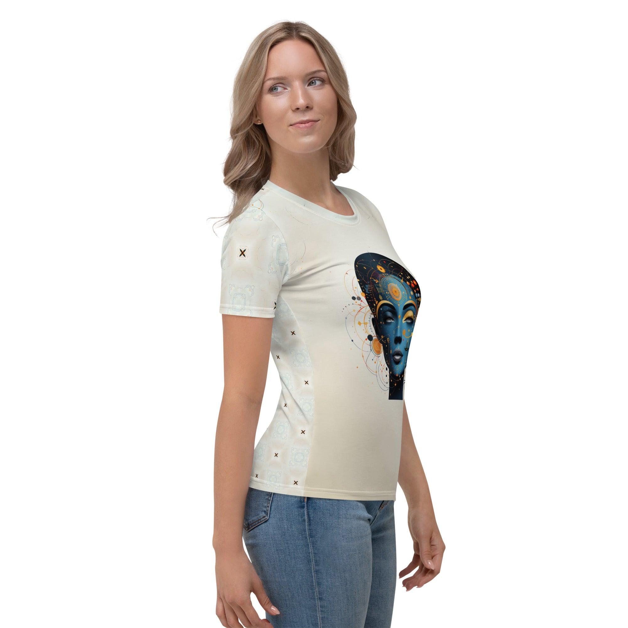 Abstract Beauty in Diversity All-Over Women's Art Crew Neck - Beyond T-shirts