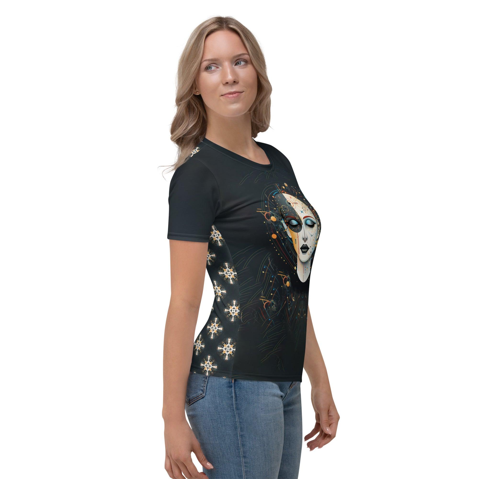 Harmony in Abstraction Women's Crew Neck - Beyond T-shirts