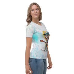 Artistic Antics Caricature Crew Neck Tee