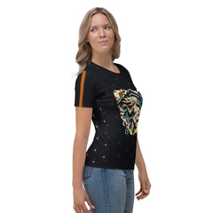 Electro Elegance Women's Crew Neck T-Shirt