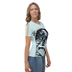 Timeless Talents All-Over Print Women's Crew Neck T-Shirt