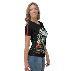 Electric Echo Women's Crew Neck T-Shirt