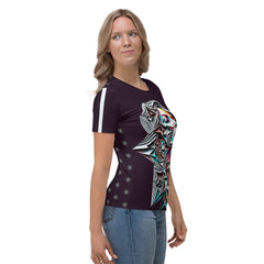 Melody in Motion All-Over Print Women's Crew Neck