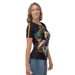 Harmonious Ensemble All-Over Print Women's Crew Neck