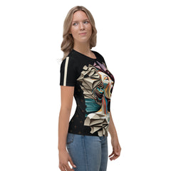 Harmony Haven All-Over Print Women's Crew Neck