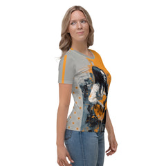 Abstract Tranquility Women's Crew Neck T-Shirt