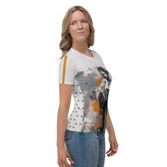 Artistic Abstraction Women's Crew Neck T-Shirt