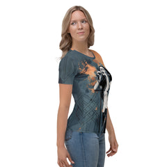 Abstract Essence Women's Crew Neck T-Shirt