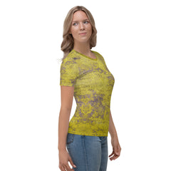 Coastal Driftwood All-Over Print Women's Crew Neck