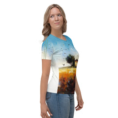 Desert Oasis Women's Crew Neck T-Shirt