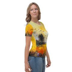 Rolling Hills Panorama Women's Crew Neck T-Shirt