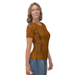 Brushed Copper Women's Crew Neck T-Shirt