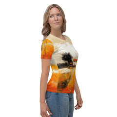 Desert Dreams Landscape Women's Crew Neck T-Shirt