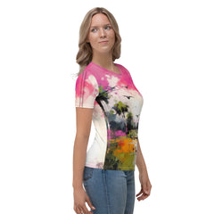 Desert Dreamscape Women's Crew Neck T-Shirt