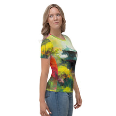 Majestic Waterfall Women's Crew Neck T-Shirt