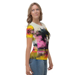 Rolling Hills Landscape Women's Crew Neck T-Shirt