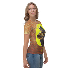 Sphinx Royalty All-Over Print Women's Crew Neck T-Shirt