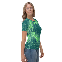 Microfiber Marathon Texture Women's Crewneck Tee