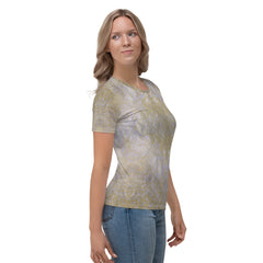 Linen Leap Texture Women's Crewneck Tee