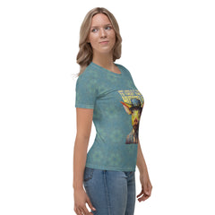 Stylish Sow Silhouettes Women's Crew Neck T-Shirt