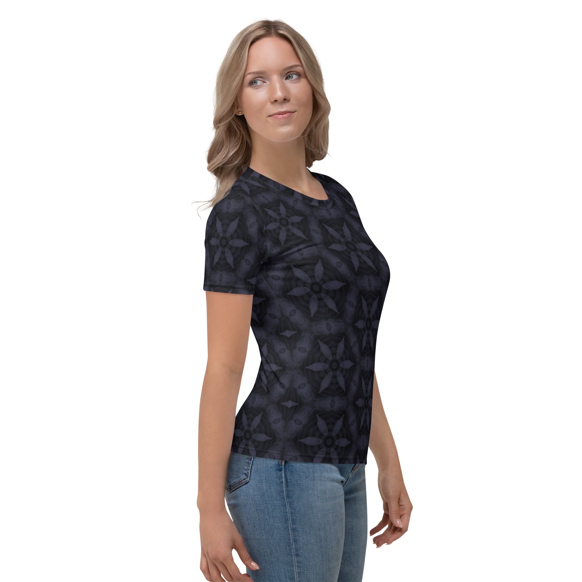 Whimsical Waves Women's Crewneck Tee