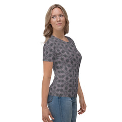 Geometric Harmony Women's Crew Neck T-Shirt