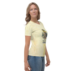 Fashionable Regal Rhino crew neck tee styled for casual wear