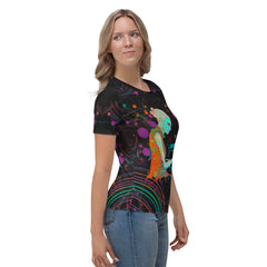 Vibrant and bold T-Shirt design for women.