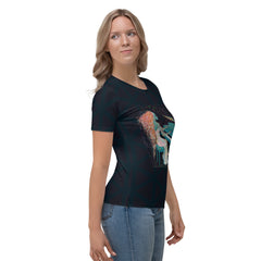 Elegant Meadow Muse women's tee for casual wear.