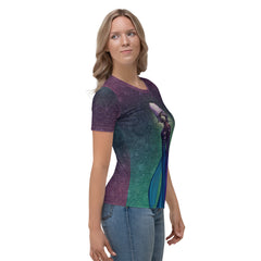 Women's crew neck with chic Boho Rhapsody design.