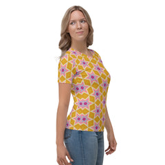 Stylish Ethereal Glow Women's Tee in natural light