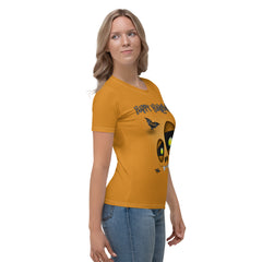 Soft and stylish Halloween crewneck tee for women





