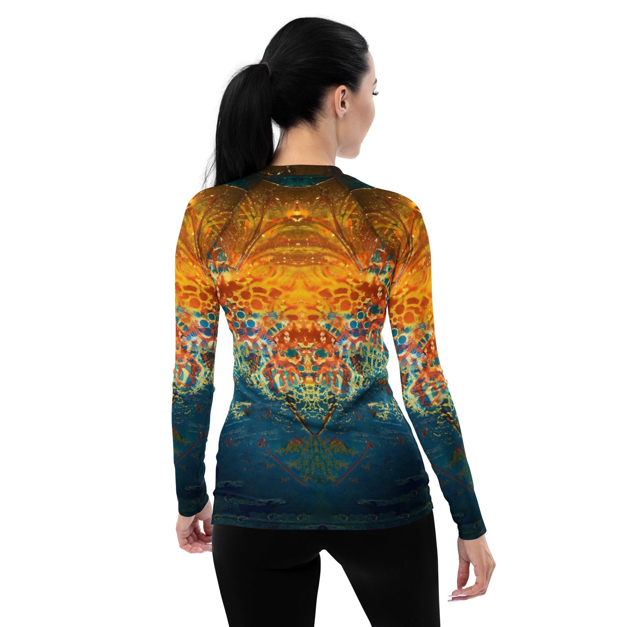 Durable Surfing 5-06 Women's Rash Guard for active water sports