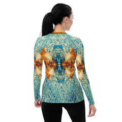 Protective Surfing 5-08 Rash Guard for female water sports enthusiasts