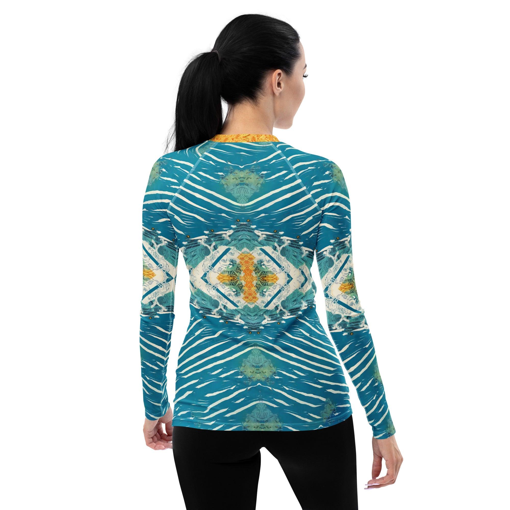 Protective and stylish Surfing 5-31 Rash Guard for female surfers