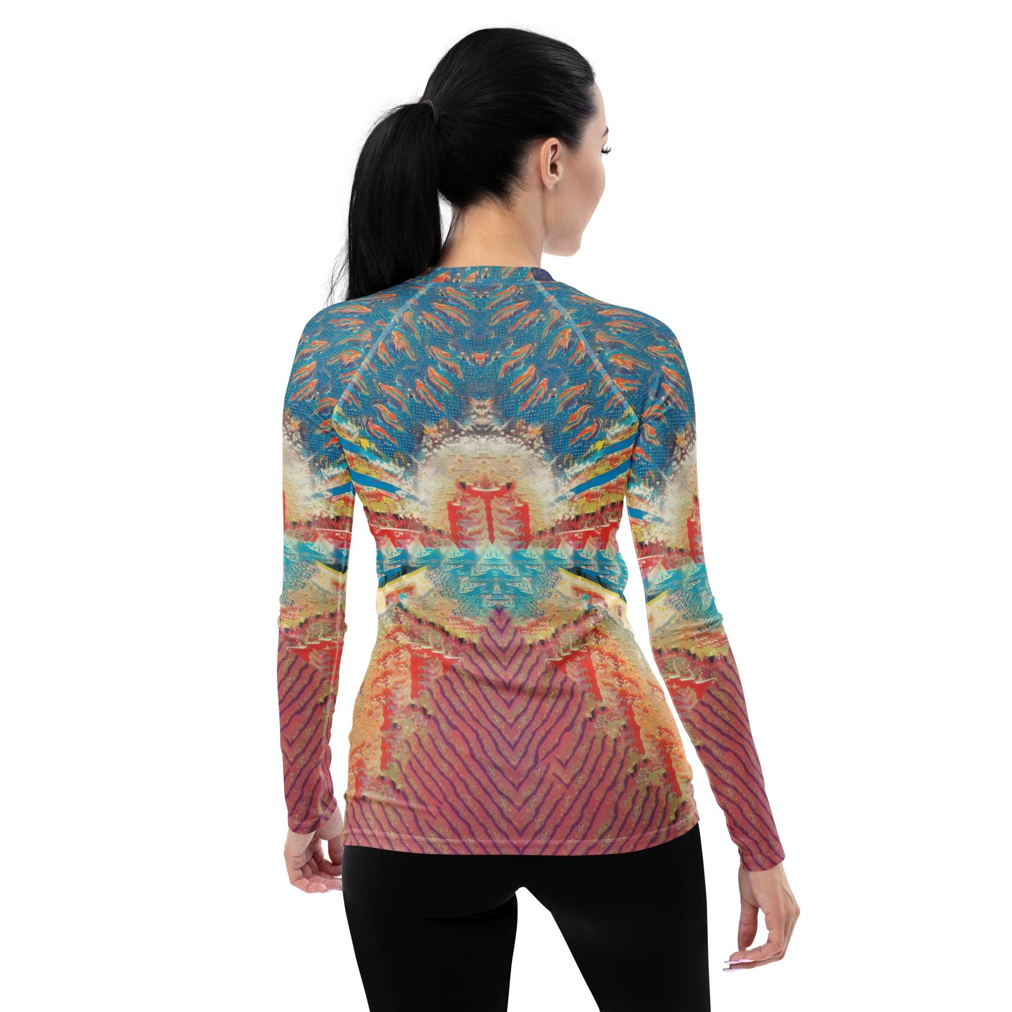 Durable and comfortable Surfing 1 26 Women's Rash Guard, perfect for long surf sessions.