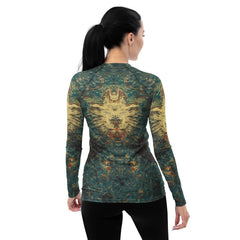 Chic and protective Surfing 1 28 Women's Rash Guard, designed for the fashionable surfer.