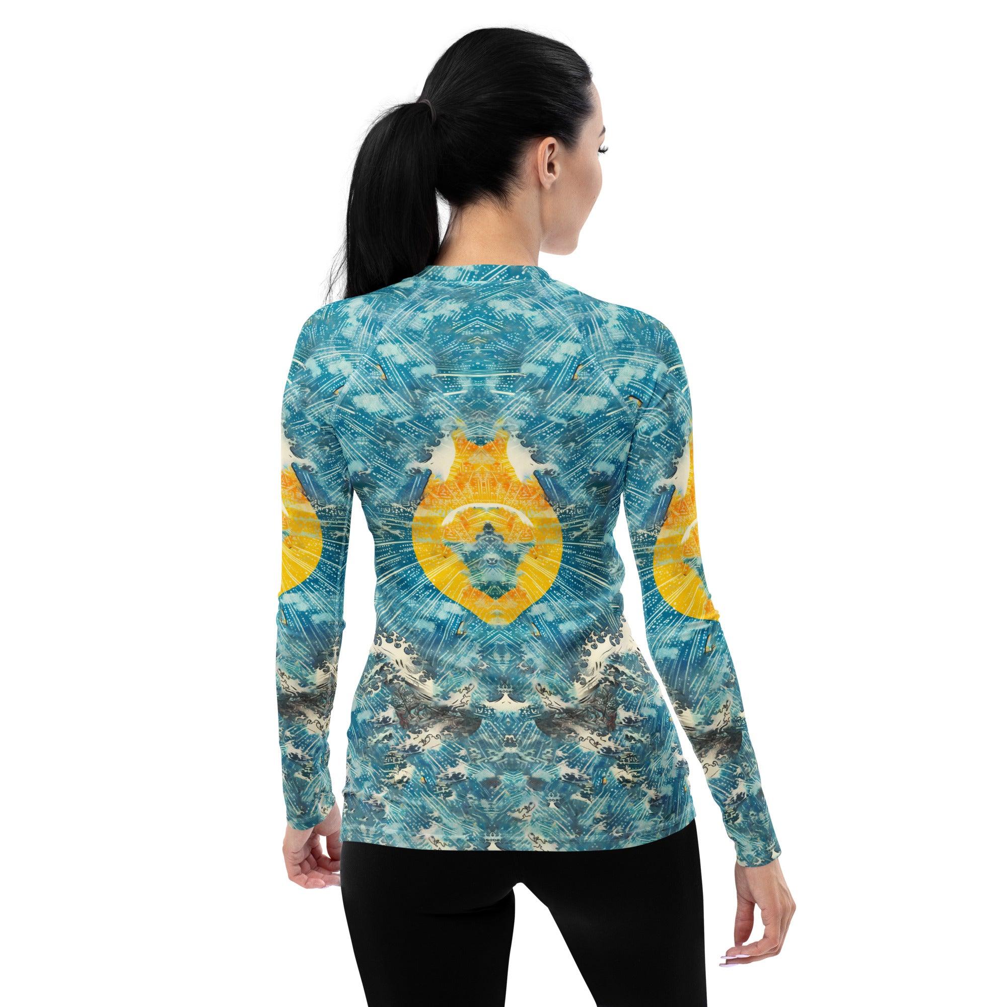 High-performance Surfing 1 40 Women's Rash Guard, perfect for long sessions in the surf.