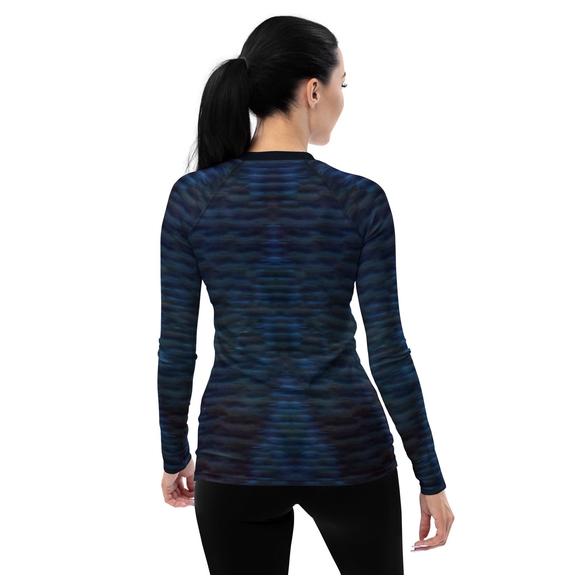 Wicked Waves All-Over Print Women's Rash Guard Ride The Magic Of Halloween - Beyond T-shirts