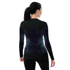 Mystical Tide Women's Rash Guard Ride The Magic Of Halloween - Beyond T-shirts