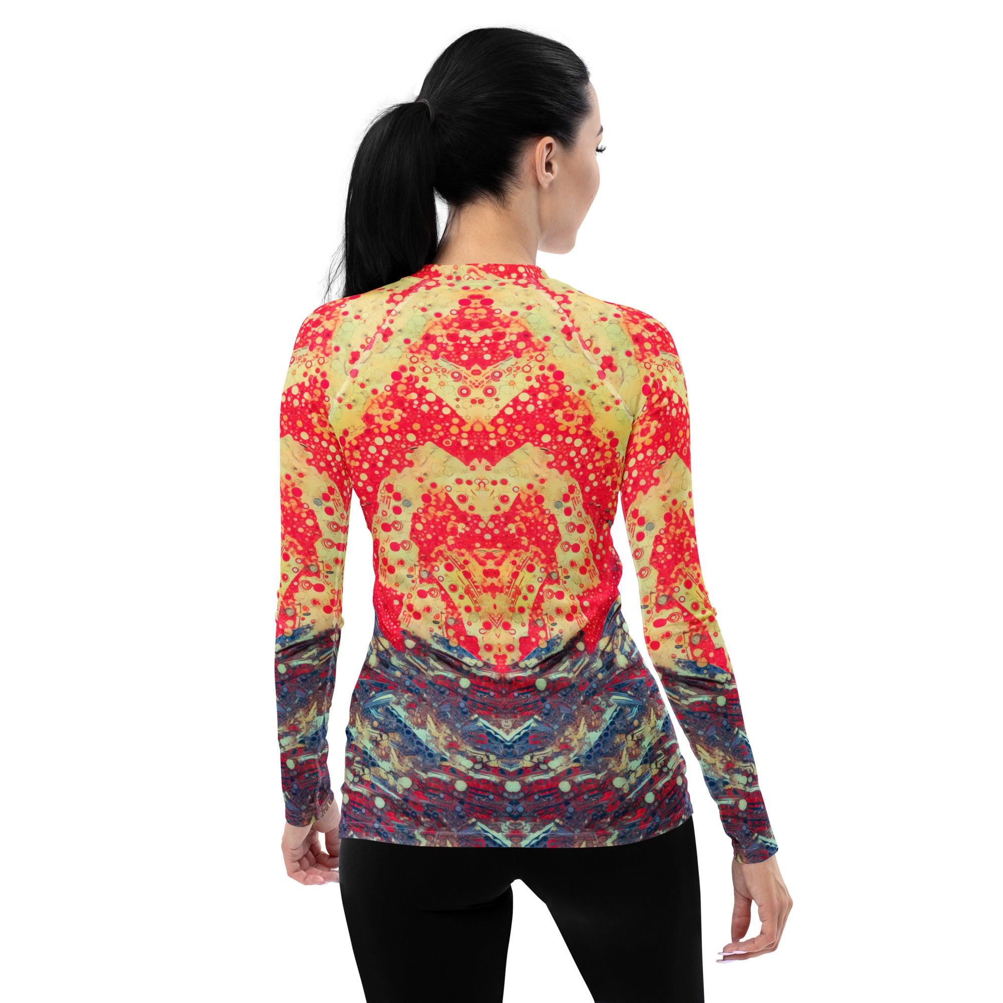 Sunset Surfer Rash Guard for Women - Beyond T-shirts