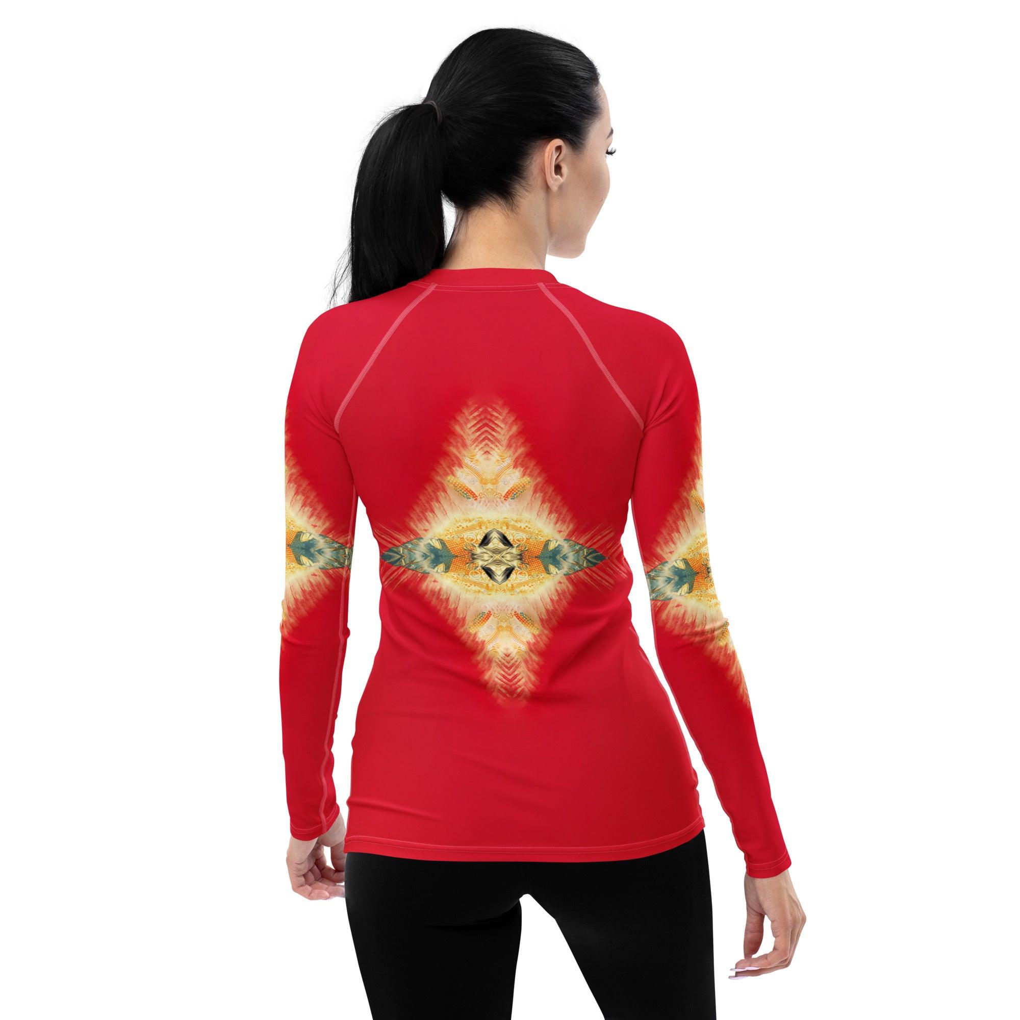 Beachside Adventure Rash Guard For Women - Beyond T-shirts