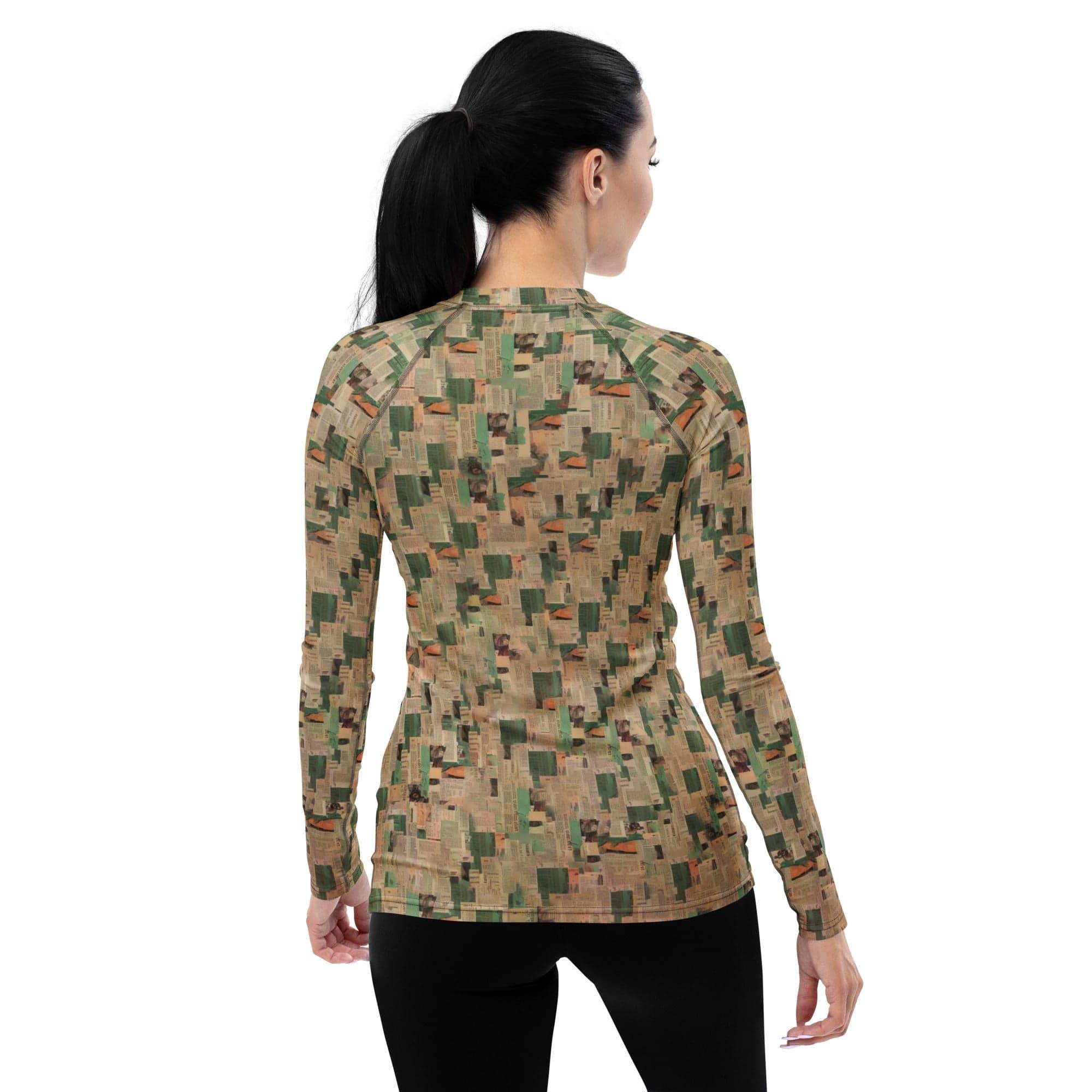 Musician's Tide Women's All-Over Print Rash Guard - Beyond T-shirts