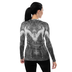 Autumn Glow Women's All-Over Print Rash Guard - Beyond T-shirts