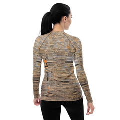 Harmony In Motion Women's All-Over Print Rash Guard - Beyond T-shirts