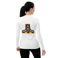 NeoSpectrum Futuristic Shoes Women's Rash Guard - Beyond T-shirts