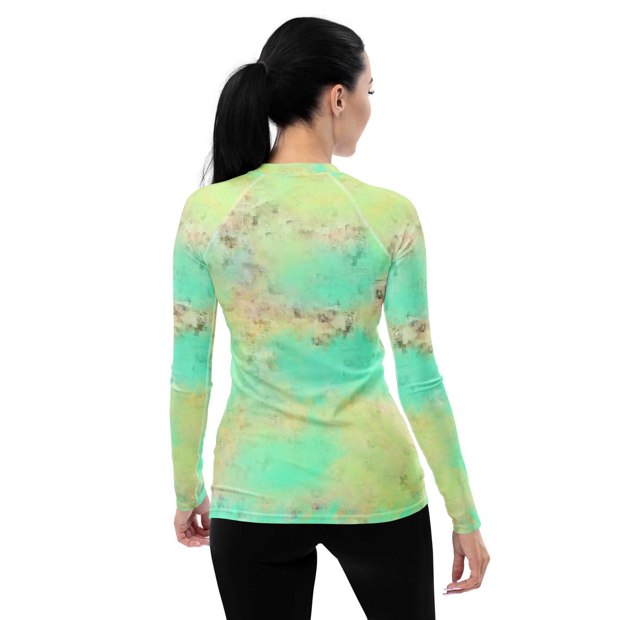 Classical Crescendo Women's All-Over Print Rash Guards - Beyond T-shirts