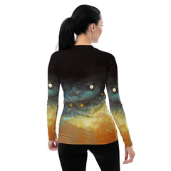 Haunted Castle Women's Rash Guard - Beyond T-shirts